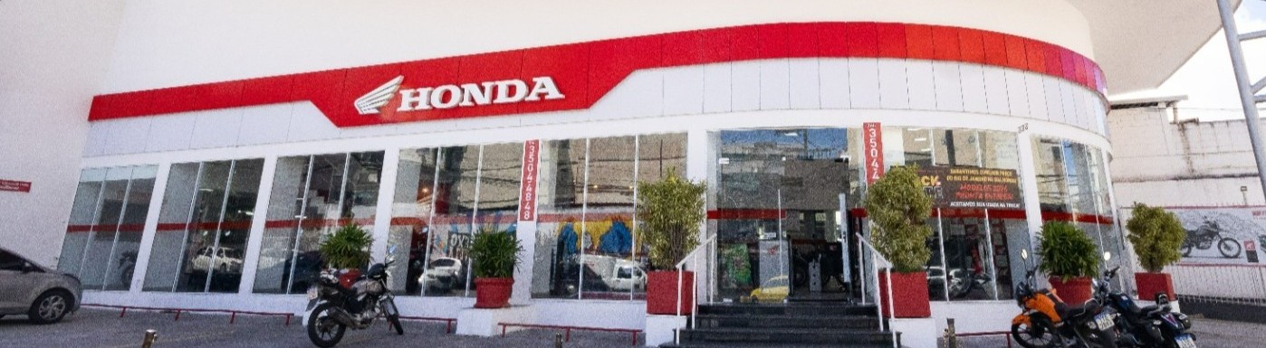 loja padrão para a motocar honda
